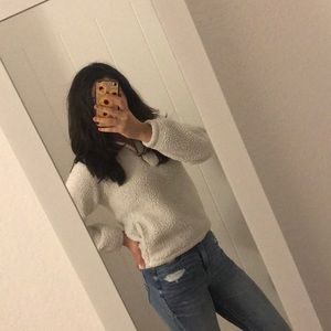 Youth Teddy Rose Gold Quarter Zip Jacket